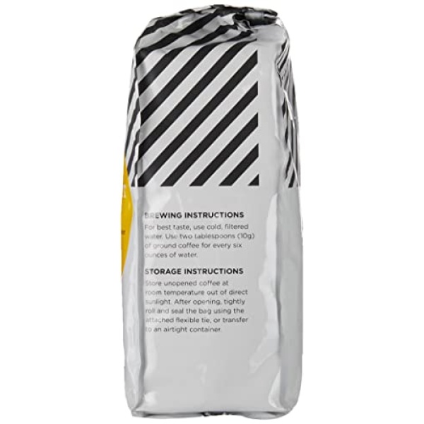 Amazon Fresh Light Roast Whole Bean Coffee, 340g