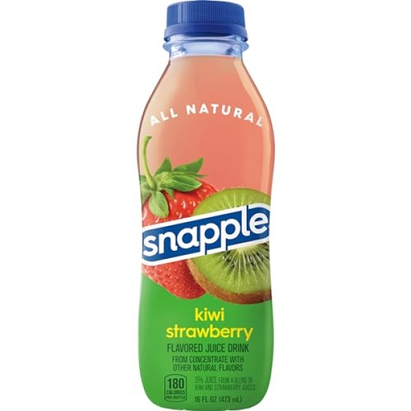 Snapple Kiwi Strawberry Juice, 473ml, Pack of 12
