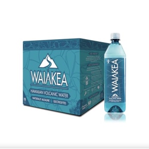Waiākea Hawaiian Volcanic Water, 700 mL, 15 Pack