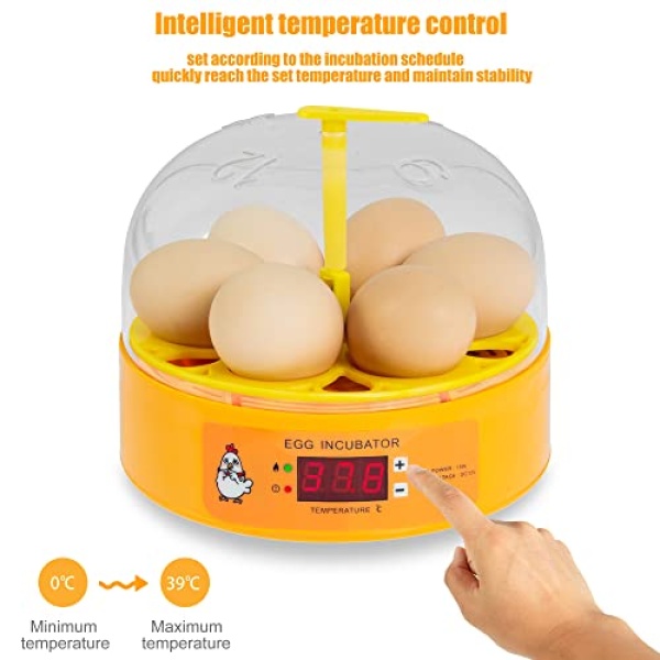 Automatic Egg Incubator with Turner & Humidity Control