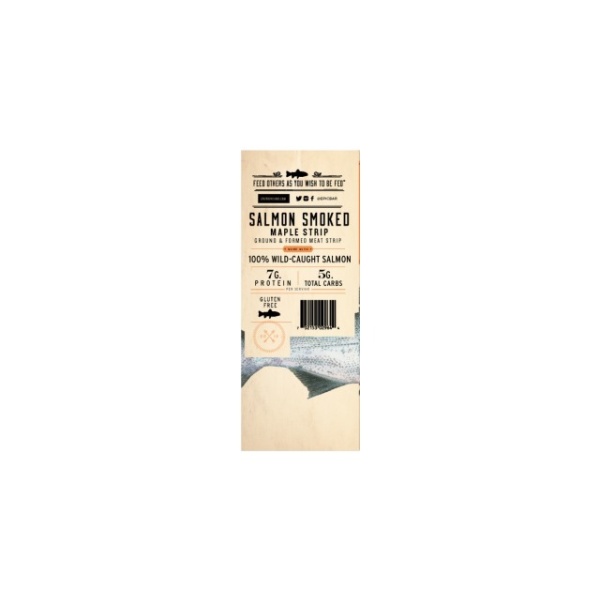 EPIC Smoked Salmon Strips, Wild Caught, 20 ct, 22.7g