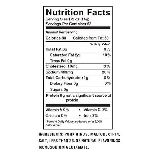 Lowrey's Hot & Spicy Microwave Pork Rinds, 50g (18 Pack)