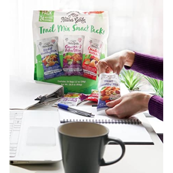 Nature's Garden Healthy Trail Mix – 24 Snack Packs (816g)