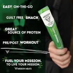 Mission Meats Grass Fed Beef Sticks, Sugar Free, 28g, 12 Pack