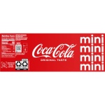 Coke Mini-Can 222ml, 10 pack