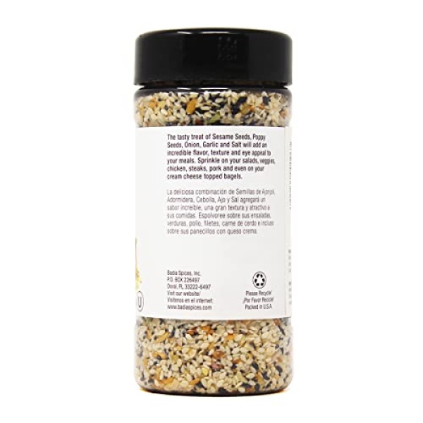 Badia Everything Bagel Mix Seasoning, 156g Bottle