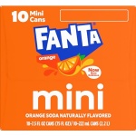 FANTA ORANGE CAN 222 ML X10