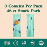 Partake Soft Baked Vegan Chocolate Chip Cookies - 48 Ct