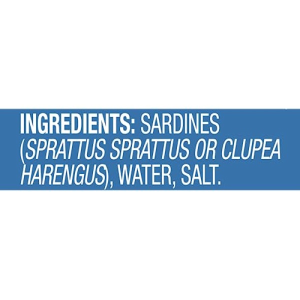 Chicken of the Sea Sardines in Water, 106g (Pack of 18)