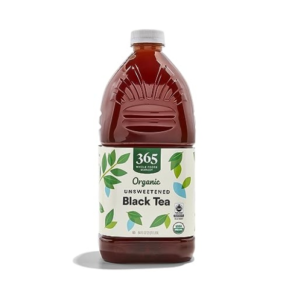 365 Organic Unsweetened Black Tea, 1.89 L