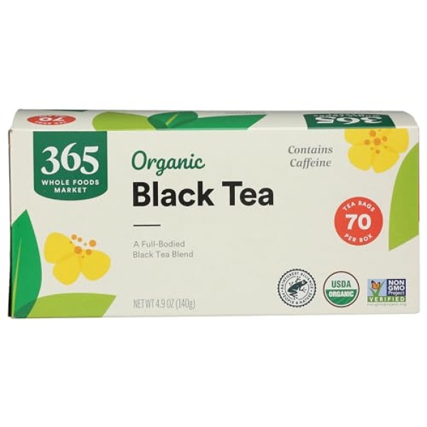 365 by Whole Foods Market, Organic Black Tea, 70 Count