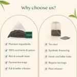 VAHDAM Darjeeling Black Tea Bags (100 Count) High Caffeine