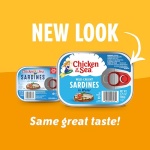 Chicken of the Sea Sardines in Water, 106g (Pack of 18)