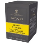 Taylors Lemon & Ginger Herbal Tea, 20 Bags