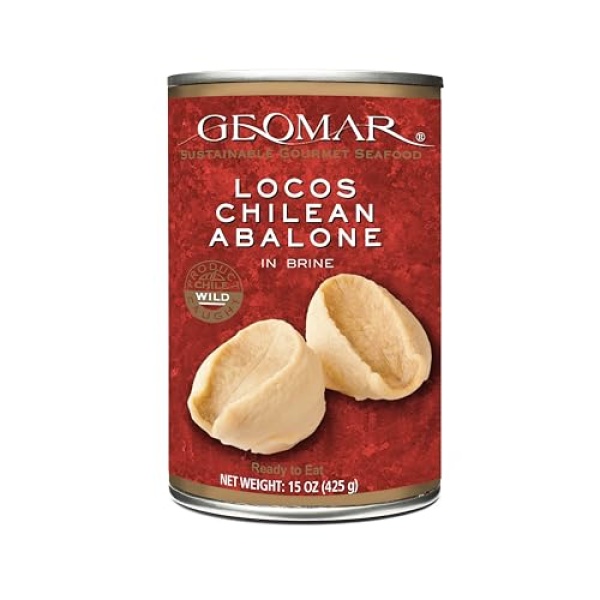 GEOMAR Locos (Chilean Abalone) in Brine - 3 Pieces (425g)