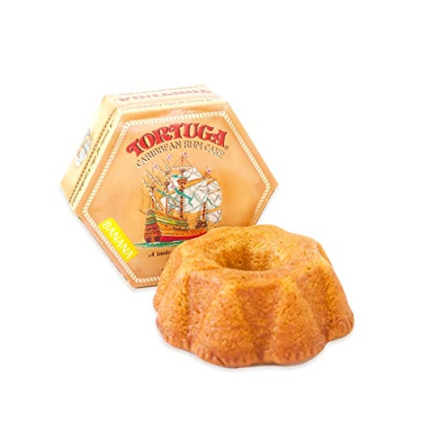 TORTUGA Caribbean Banana Rum Cake - 113g Premium Gift