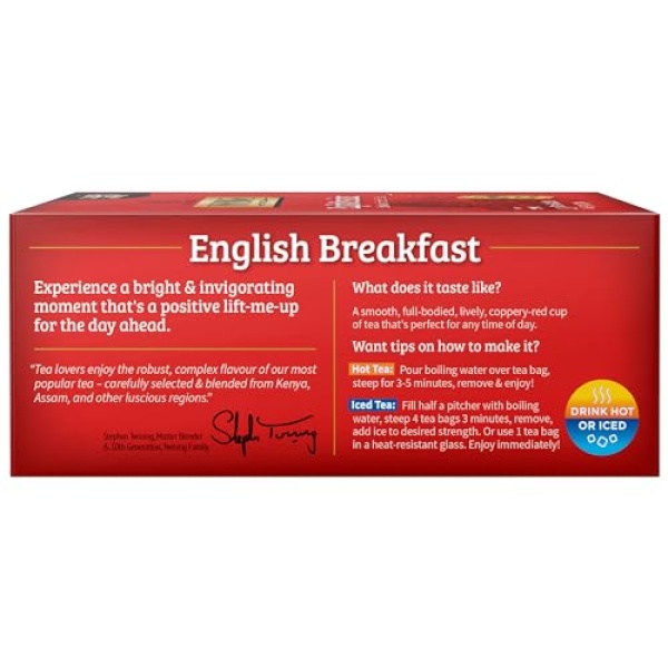 Twinings English Breakfast Black Tea, 100 Tea Bags