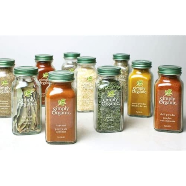 Simply Organic Herbs & Spices Sampler Gift Set (24-Pack)