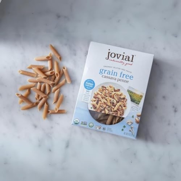 Jovial Grain-Free Cassava Penne, Organic, 3 Pack (227g)