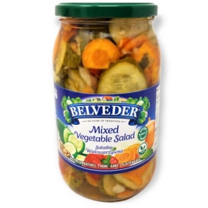 Belveder Mixed Vegetable Salad 900g, Vegan, Non-GMO
