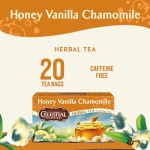 Celestial Honey Vanilla Chamomile Tea, 20 Bags, Pack of 6