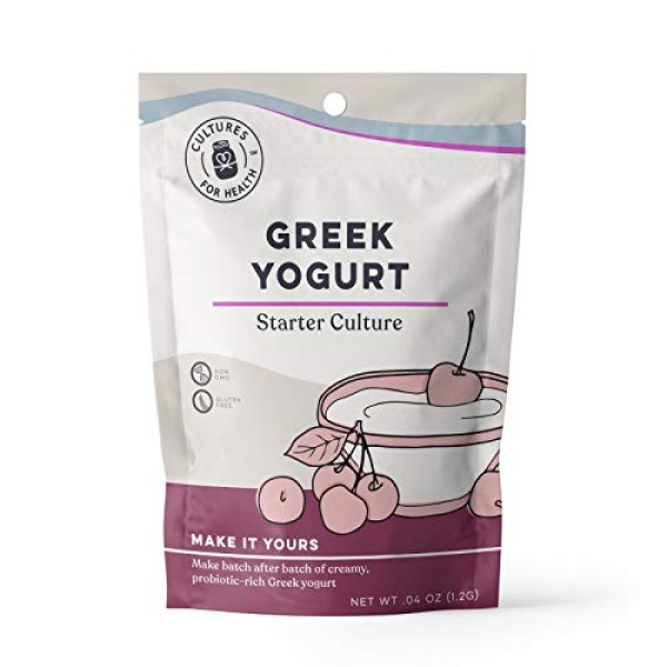 Cultures for Health Greek Yogurt Starter | 2 Packets
