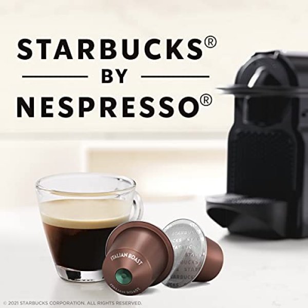 Starbucks Nespresso Dark Roast Italian Coffee (50-count)