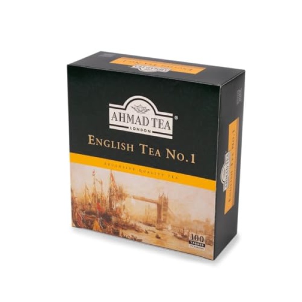 Ahmad English Tea No.1 Teabags, 100 ct - Caffeinated