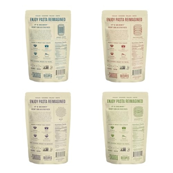 It’s Skinny Variety Pack — Low-Carb Konjac Pasta (6-Pack)
