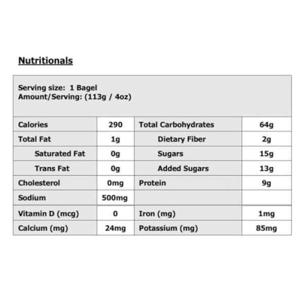 Just Bagels Blueberry Bagels - 12 Total, Non-GMO