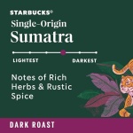 Starbucks Dark Roast Sumatra Coffee, 100% Arabica, 510g