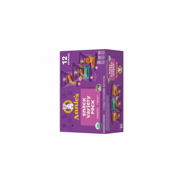 Annie's Organic Snack Variety Pack, 12 Pouches, 312 g