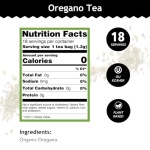 Organic Oregano Tea - Caffeine Free - 18 Bags