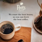 Peet's Dark Roast Ground Coffee - Major Dickason's 510g