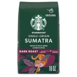 Starbucks Dark Roast Sumatra Coffee, 100% Arabica, 510g