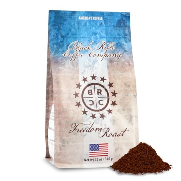 Black Rifle Coffee Freedom Roast, Medium, 340g Bag