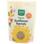 365 Organic Roasted Unsalted Sunflower Kernels, 340g