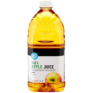 Happy Belly 100% Apple Juice, 1.89 L Bottle