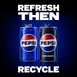 Pepsi Soda, Mini Cans, 222ml (Pack of 10)