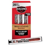 Jack Link's Original Beef Sticks, 20 Count, 26g Each