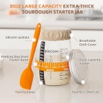 Sourdough Starter Kit with Banneton Basket & Baking Tools