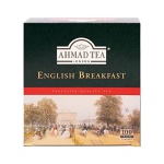 Ahmad English Breakfast Black Tea, 100 Teabags