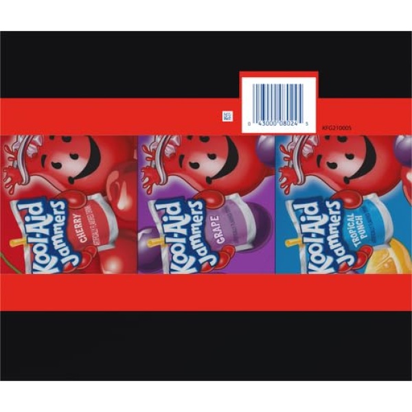 Kool-Aid Jammers Tropical Punch Variety Pack, 30 ct, 177 ml