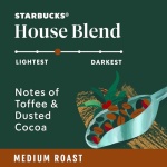 Starbucks Medium Roast House Blend Coffee, 510g Bag