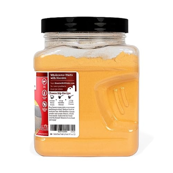 Hoosier Hill Farm Cheddar Cheese Powder, 454g
