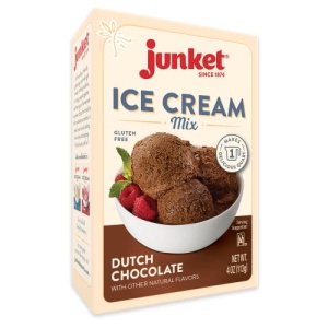 Junket Dutch Chocolate Ice Cream Mix, 113g