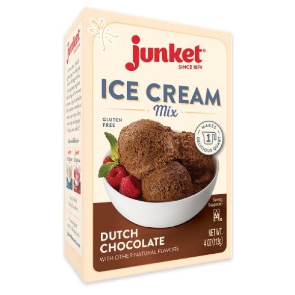 Junket Dutch Chocolate Ice Cream Mix, 113g