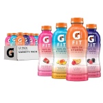 Gatorade Fit Electrolyte Drink, 4 Flavors, 500ml (12 Pack)