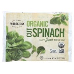Woodstock Farms Organic Cut Spinach, 283g - 12 per case