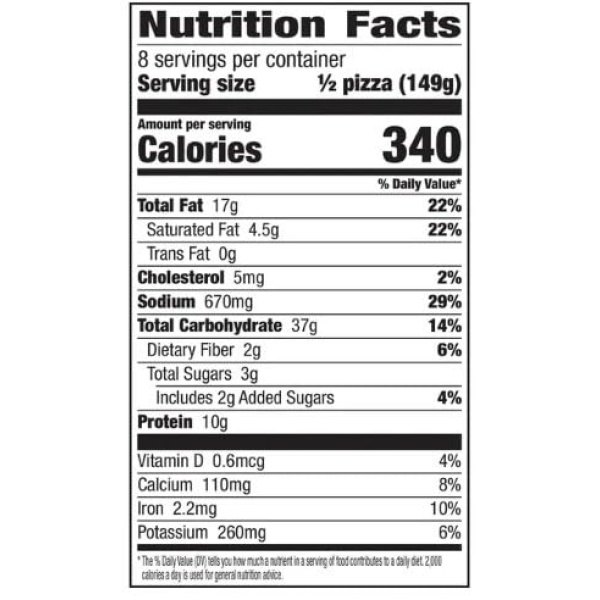 Salutem Vita - Totino's Triple Meat Pizza, 4 Count, 2 Pack